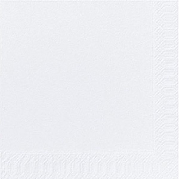 Lautasliina 24x24 cm 2-kerros valkoinen, 300kpl