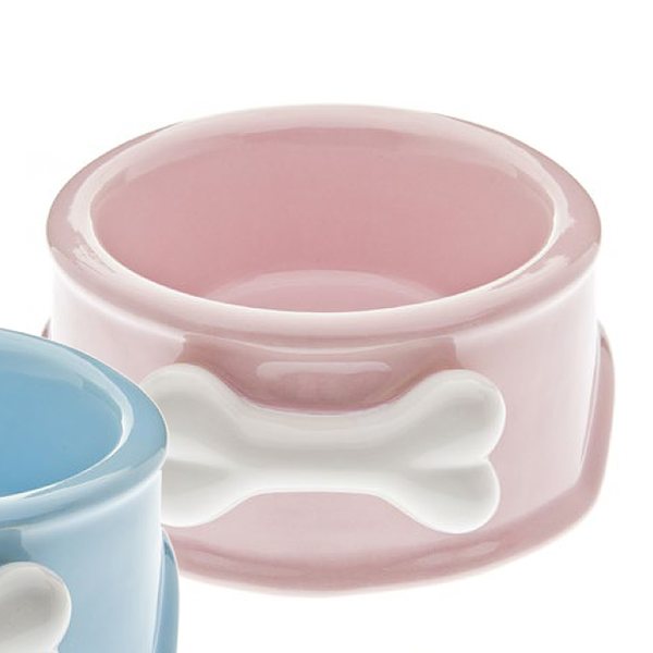 Ferribiella Ceramic bowl bone 18,5x8,5cm pink